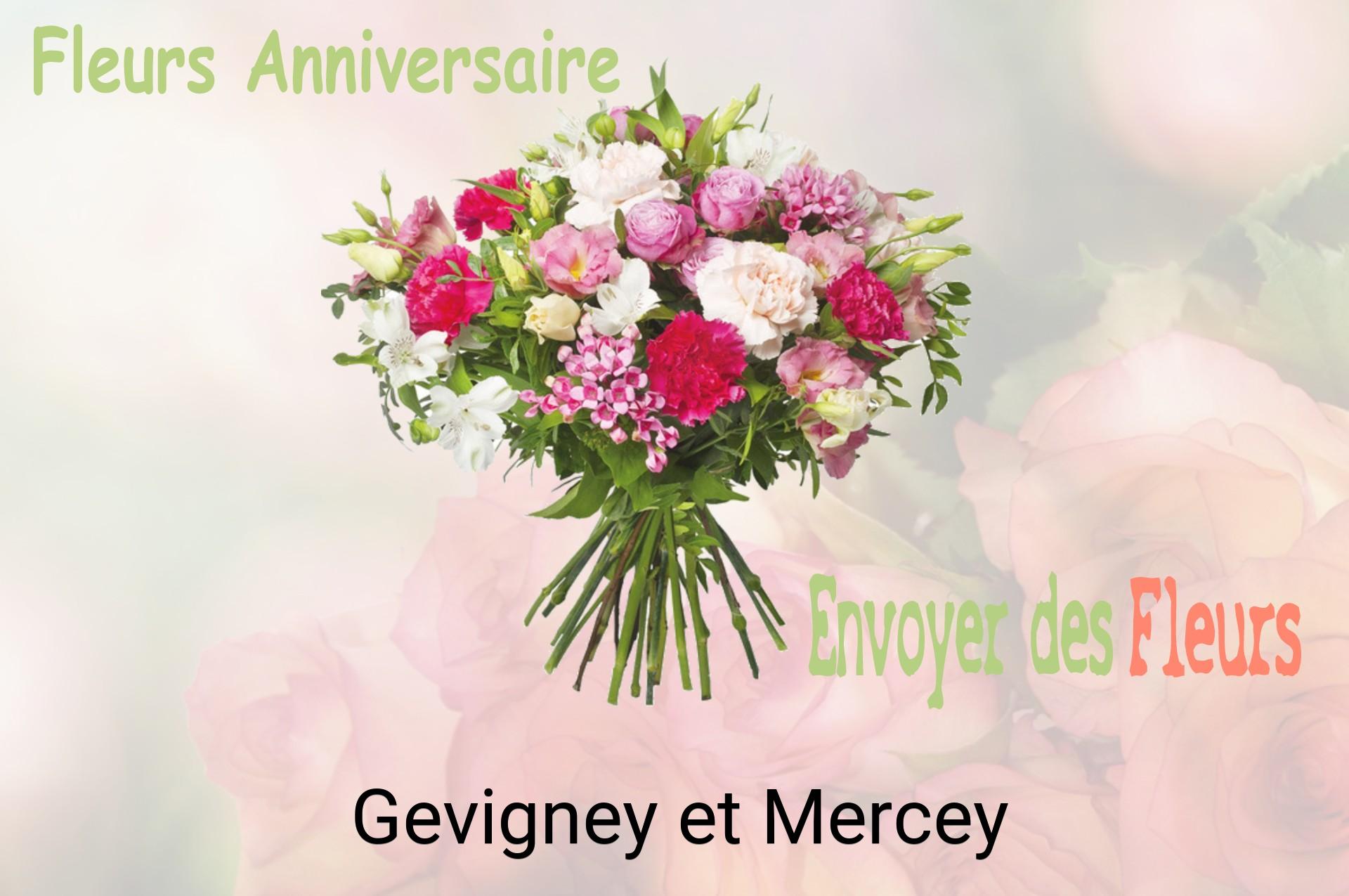 Bouquet de fleurs d’anniversaire livré à Gevigney-et-Mercey