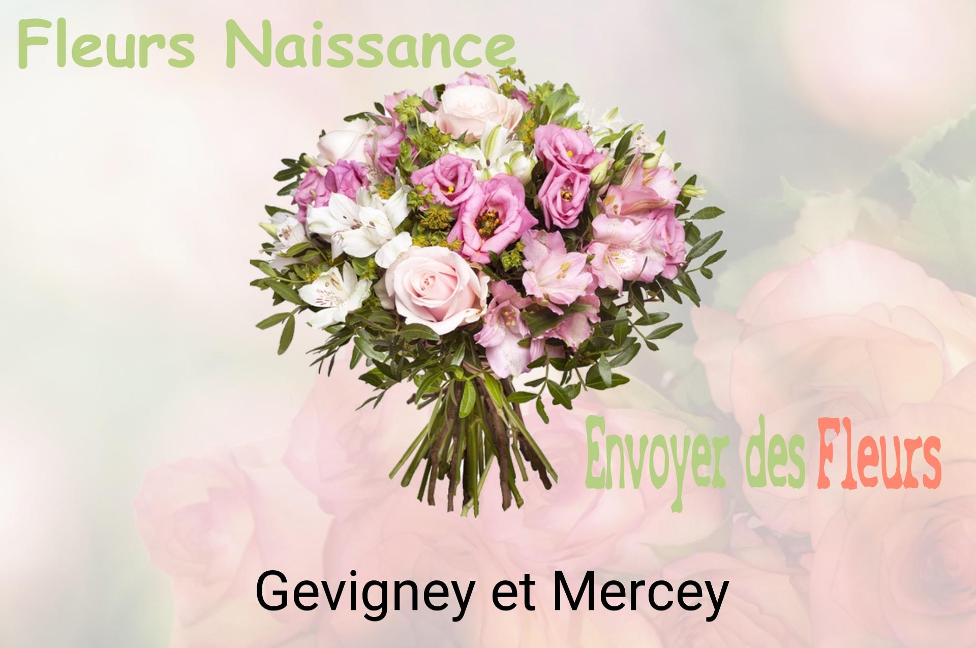 Bouquet de fleurs de naissance livré à Gevigney-et-Mercey